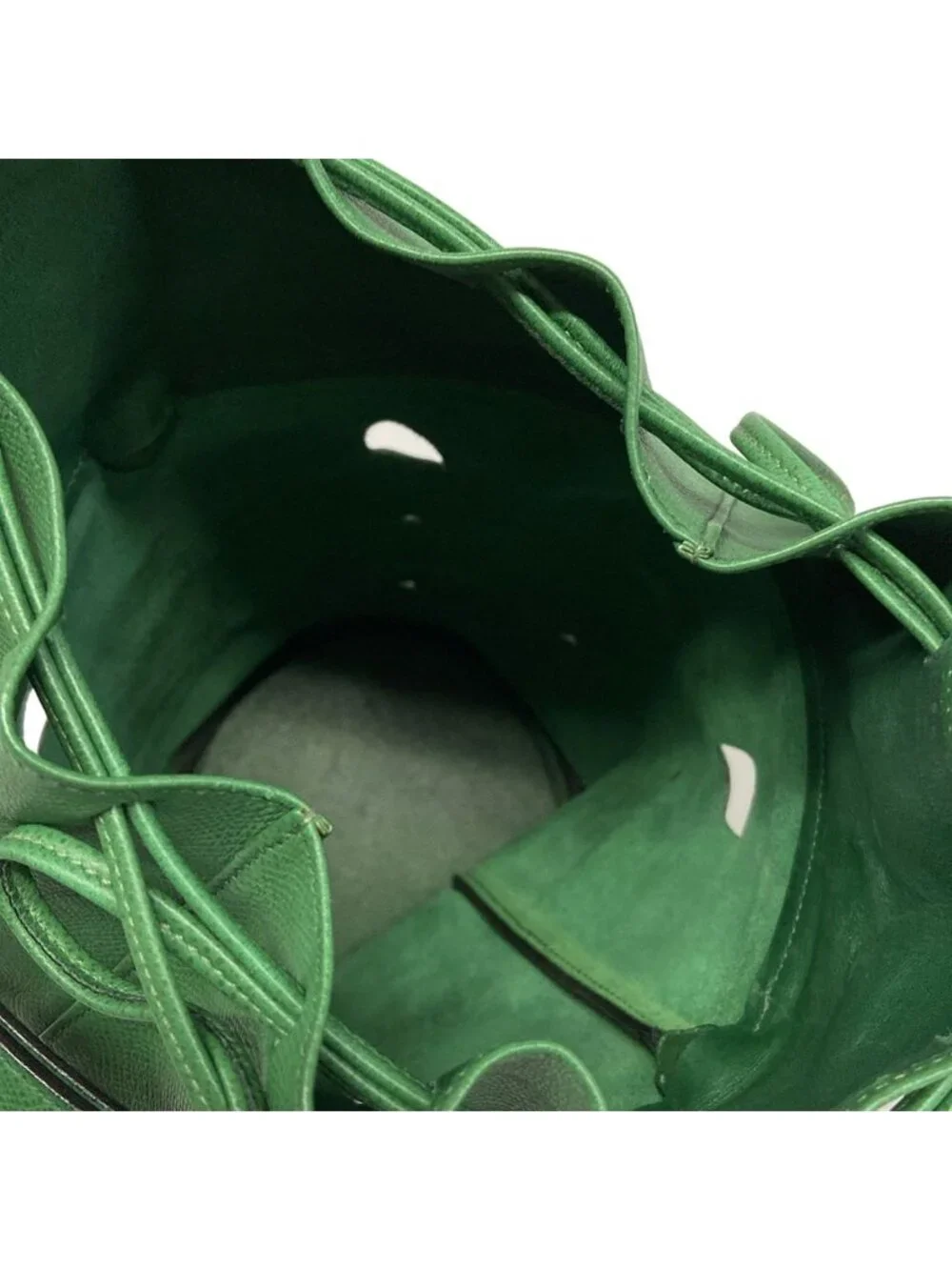 Hermes Shoulder Bag Mangeoire Green